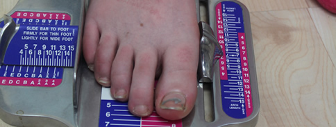 Foot Measuring